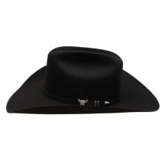 Chapéu Country Ustrc Resistol Black 6x Lã E Feltro Made In U.S.A Carneira Dri-Lex Ref: RFUSTR-72420767