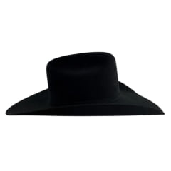 Chapéu Country Ustrc Resistol Black 6x Lã E Feltro Made In U.S.A Carneira Dri-Lex Ref: RFUSTR-72420767