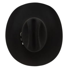 Chapéu Country Ustrc Resistol Black 6x Lã E Feltro Made In U.S.A Carneira Dri-Lex Ref: RFUSTR-72420767
