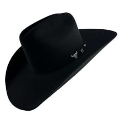 Chapéu Country Ustrc Resistol Black 6x Lã E Feltro Made In U.S.A Carneira Dri-Lex Ref: RFUSTR-72420767