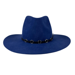 Chapéu de Feltro Marcatto Azul Jeans Ref 14147