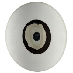 Chapéu Country Marcatto Bangora Branco Bandinha Marrom Com Nossa Senhora Ref:15585