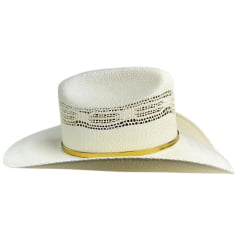 Chapéu Country Pralana Bangora Gold Branco Carneira Elástica Ref. 12829