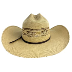 Chapéu Country Pralana Bangora Rope'n Ride 30x Aba 11 Bege Carneira Em Espuma Ref: 12963