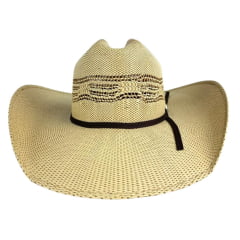 Chapéu Country Pralana Bangora Rope'n Ride 30x Aba 11 Bege Carneira Em Espuma Ref: 12963