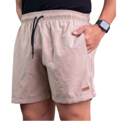 Bermuda Masculina Texas Farm Bege Com Cordão Ref:BDS021 Bermuda Masculina Texas Farm Bege Com Cordão Ref:BDS021
