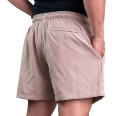Bermuda Masculina Texas Farm Bege Com Cordão Ref:BDS021