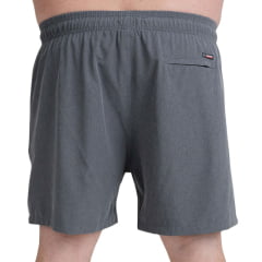 Bermuda Masculina Texas Farm Cinza Chumbo Com Detalhes Em Cinza Ref:BDS020