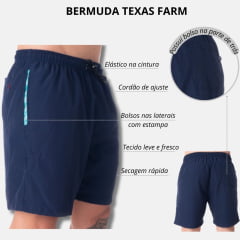 Bermuda Masculina Texas Farm - Ref. BDS008 - Escolha a cor