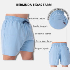 Bermuda Masculina Texas Farm - Ref. BDS009 - Escolha a cor