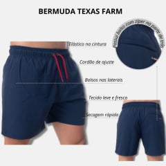 Bermuda Masculina Texas Farm - Ref. BDS009 - Escolha a cor