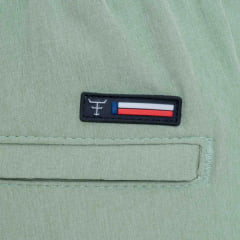 Bermuda Masculina Texas Farm Verde Água Com Cordão Ref:BDS020