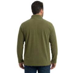 Blusa Masculina Estanciero Soft Verde Com Gola Alta E Zíper Ref: 5132 A.007
