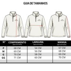 Blusa Masculina Estanciero Soft Verde Com Gola Alta E Zíper Ref: 5132 A.007