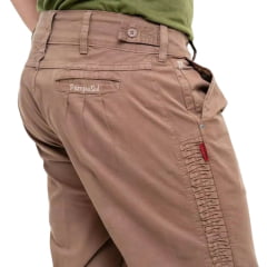 Bombacha Masculina Pampa Sul Montaria Com Favo Cor:06 Café/Leite Ref: 25709