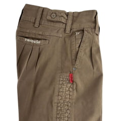 Bombacha Masculina Pampa Sul Montaria Com Favo cor: 07 Marrom Ref: 25709