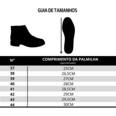 Bota Country Masculina Garotti Bico Redondo Couro Vitelo Pinhão Sola:1038 Preto Ref: 307- Cod:1507