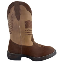Bota Texana Masculina Big Bull Buffa Castor Stats Ref: 900