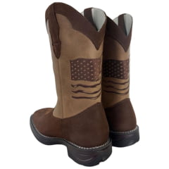 Bota Texana Masculina Big Bull Buffa Castor Stats Ref: 900