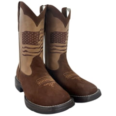 Bota Texana Masculina Big Bull Buffa Castor Stats Ref: 900