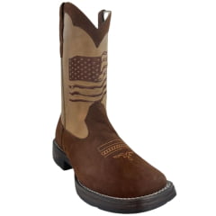 Bota Texana Masculina Big Bull Buffa Castor Stats Ref: 900