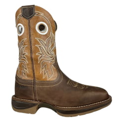 Bota Texana Masculina Durango Couro Med Dog Marrom/Bronze Solado Diamond Jump Ref 2123202122DJX