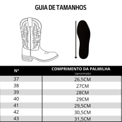 Bota Texana Masculina Goyazes Bico Quadrado Couro Elefante Pinhão/Dallas Cano Bordado Cru Ref:263004-EC-08