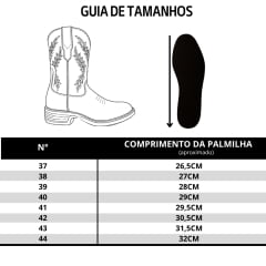 Bota Texana Masculina Goyazes Bico Quadrado Waterproof Rebar Couro Nobuck Oil Mel Solado Jump REF:261501-CHR-07