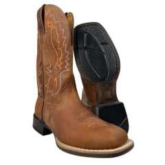 Bota Texana Masculina Goyazes Power Couro Dallas Furta Cor - Ref.236501-CP