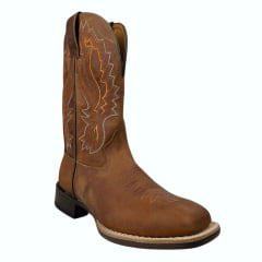 Bota Texana Masculina Goyazes Power Couro Dallas Furta Cor - Ref.236501-CP