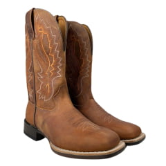 Bota Texana Masculina Goyazes Power Couro Dallas Furta Cor - Ref.236501-CP