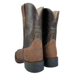 Bota Texana Masculina Os Moiadeiros Tabaco Ref:7014