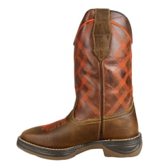 Bota Texana Masculina Red Dust Grazy Tabaco Fóssil Sela Solado Jump Ref:BAME=16