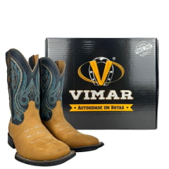 Bota Texana Masculina Vimar Boots Bam/Mar Magnum Ref:81360