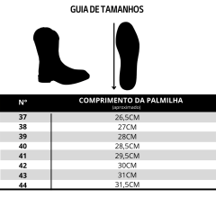 Bota Texana Masculina Vimar Cano Médio Tundar Bico Quadrado Solado Jump Café/Azul Marinho Ref:81330