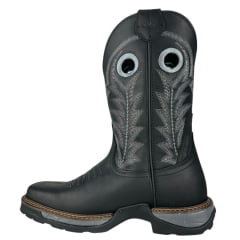 Bota Texana Masculina Vimar Crazy Horse Preto Tundra Ref:81388