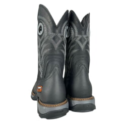 Bota Texana Masculina Vimar Crazy Horse Preto Tundra Ref:81388