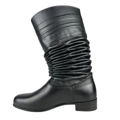 Bota Gaúcha Sanfonada Masculina - ADS - Preto - Ref.636