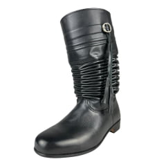 Bota Gaúcha Sanfonada Masculina - ADS - Preto - Ref.636