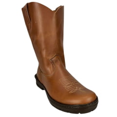 Bota Tênis Masculina Classic Couro Havana Ref. BTN/B-CH4