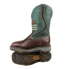 Bota Texana Masculina Goyazes Watusi Tan - Ref. 237404-CBK