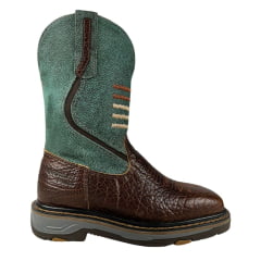 Bota Texana Masculina Goyazes Watusi Tan - Ref. 237404-CBK