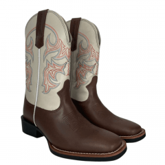 Bota Texana Masculina Texas Rodeo Marfim