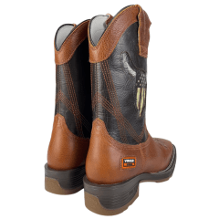 Bota Texana Masculina Vimar Café - Ref. 81338