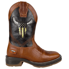 Bota Texana Masculina Vimar Café - Ref. 81338