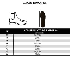 Botina Masculina Amarok Bico Redondo Couro Liso Vegetal Preto Sola Borracha Linha Coral Ref:1825 - 802W-1