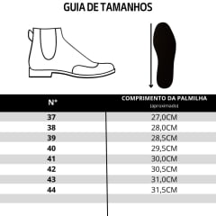 Botina Masculina Anatomic Gel Couro Floater Rústico Conhaque Sola Conforto 360 Ref:7651