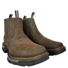 Botina Masculina Vimar Crazy Horse Café Tundra Ref:82081