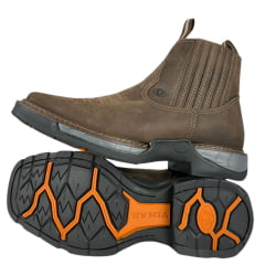 Botina Masculina Vimar Crazy Horse Café Tundra Ref:82081