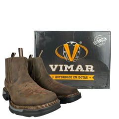 Botina Masculina Vimar Crazy Horse Café Tundra Ref:82081